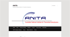 Desktop Screenshot of anita.edu.au